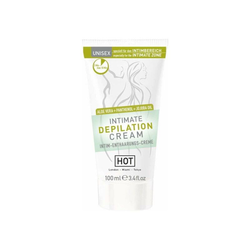 Intymios zonos depiliacinis kremas HOT Intimate Depilation Cream 100 ml