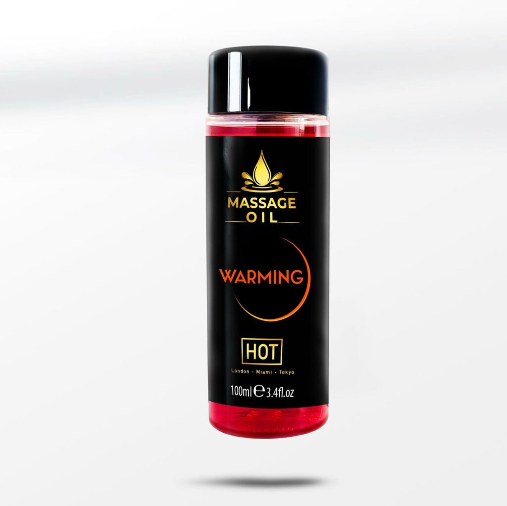 Šildantis masažo aliejus HOT Massage Oil Warming 100 ml