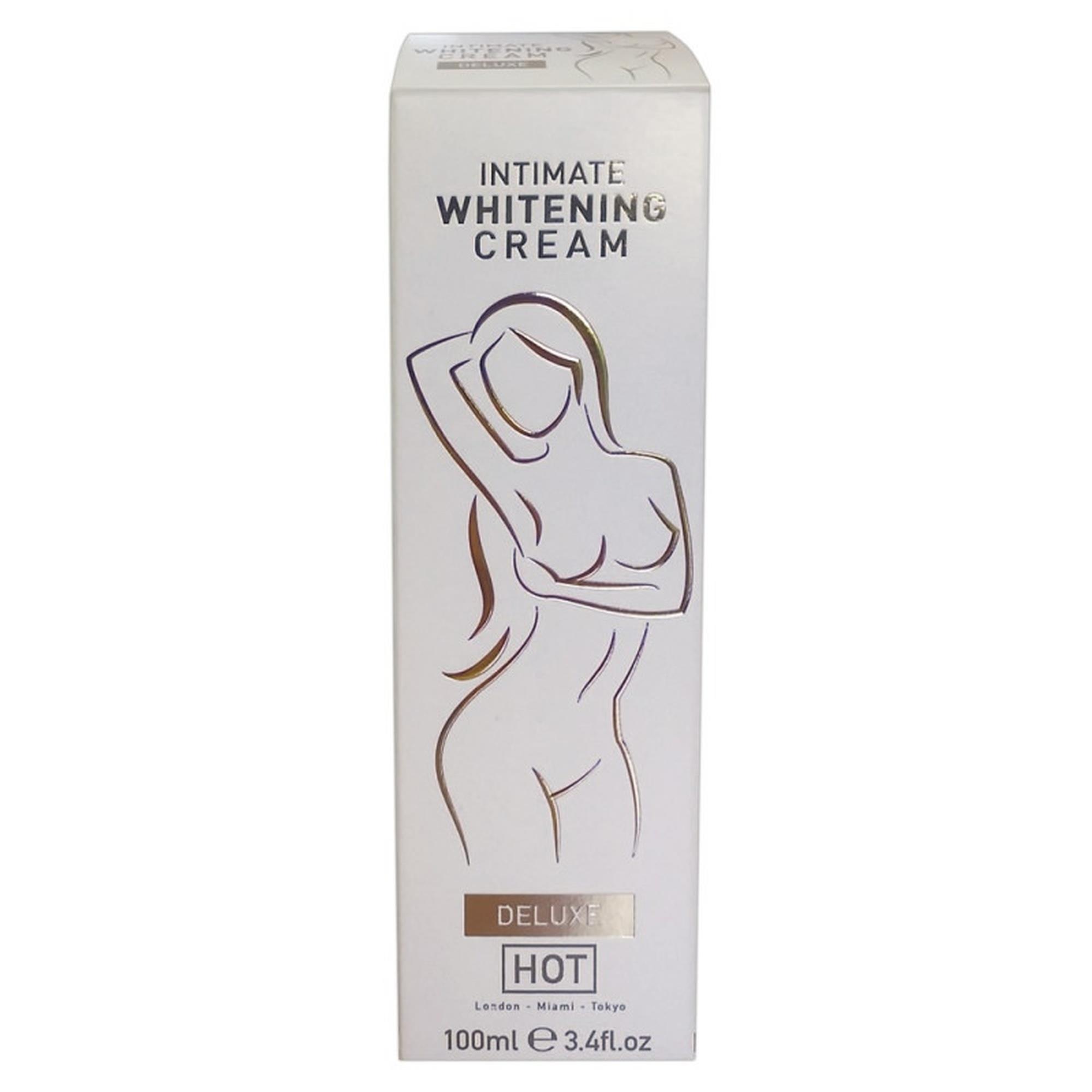 Intymios zonos šviesinamasis kremas HOT Intimate Whitening Cream Deluxe 100 ml - Image 2