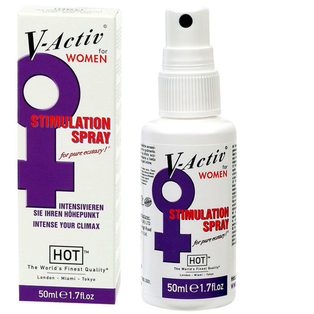 Stimuliuojantis purškiklis moterims V-Activ Stimulation Spray for Women 50 ml