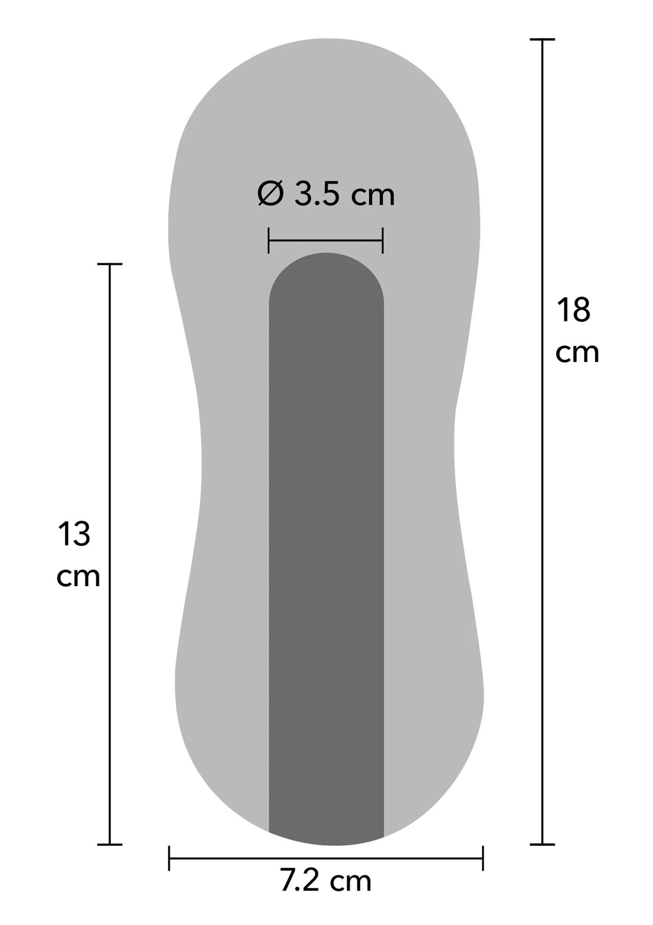 Vibruojantis vaginos formos masturbatorius (šviesi kūno spalva) - Image 3