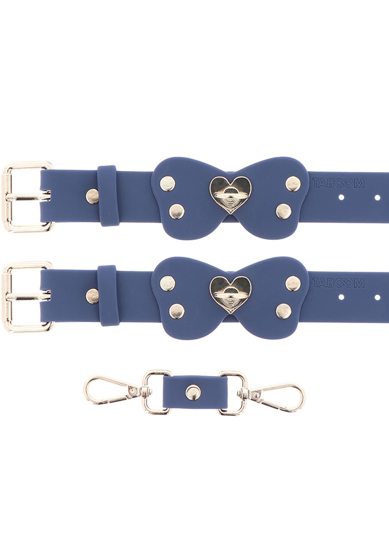 Silicone Ankle Cuffs Set Blue - Image 6