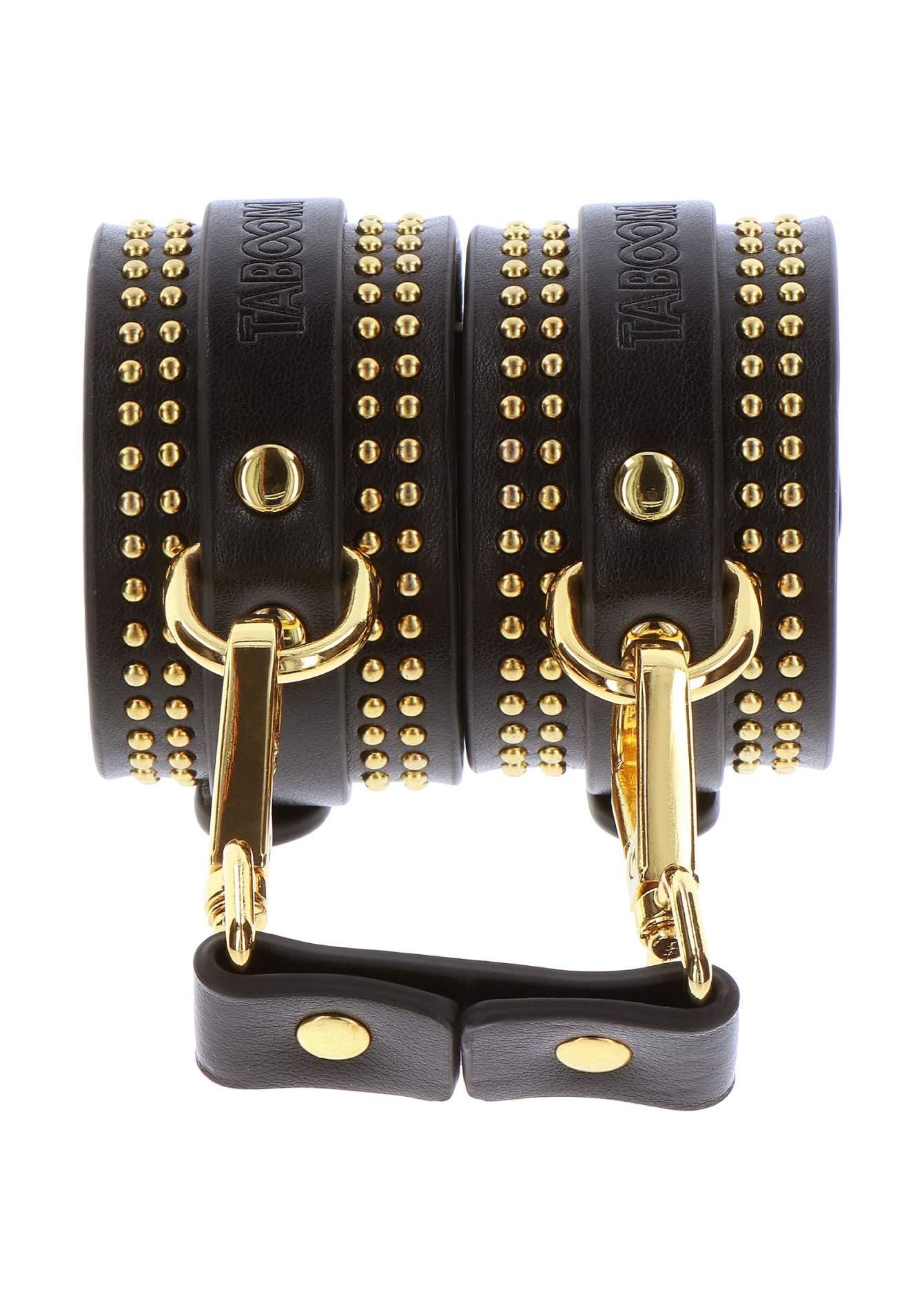 Studded Wrist Cufs Set Black - Image 7