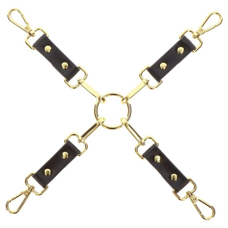 Studded Hogtie Black