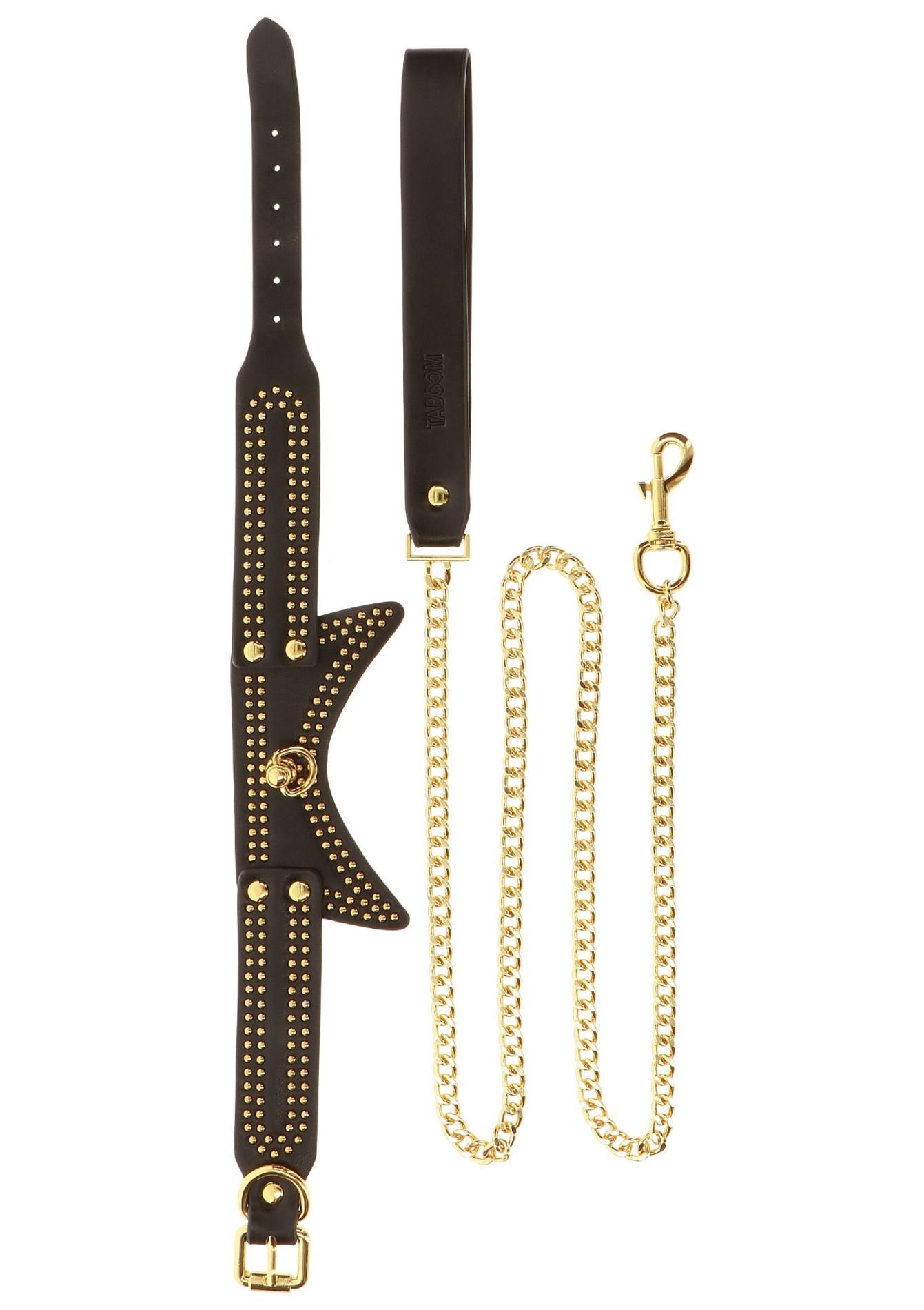 Studded Collar and Leash Black - Image 8