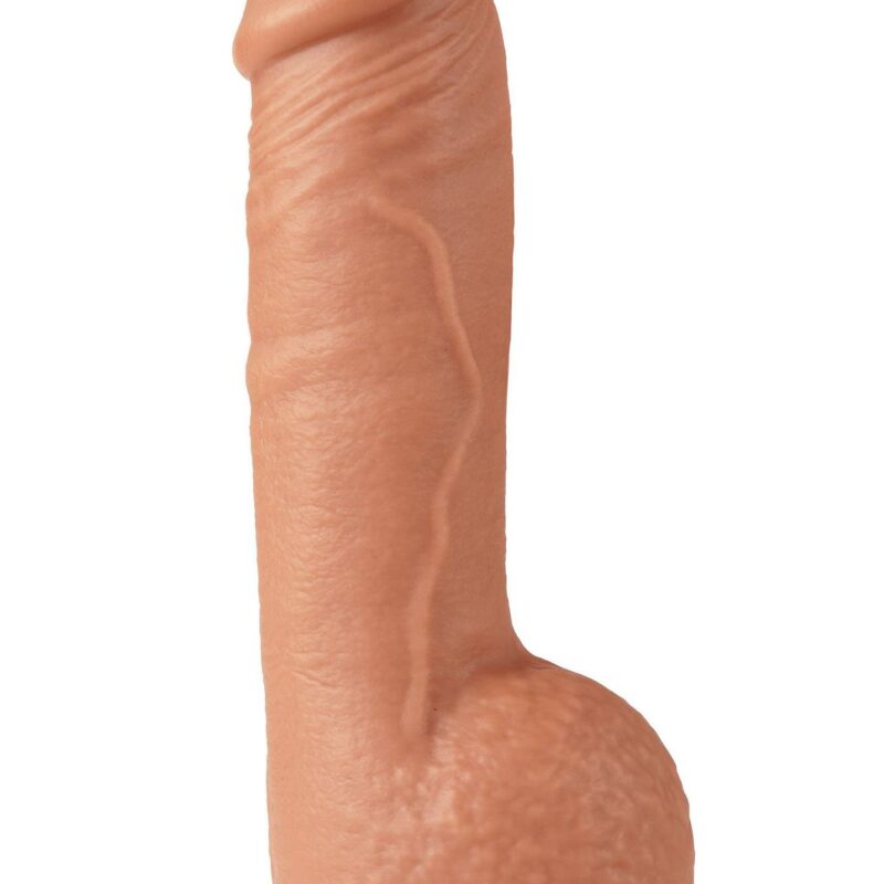 Realistiškas dildo PVC 25 cm (šviesus kūno atspalvis)