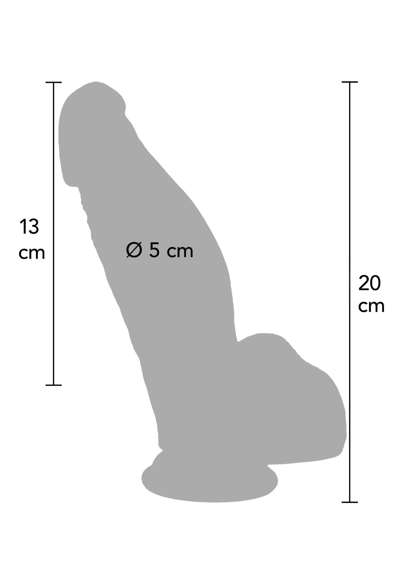 Ultra Realistic silikoninis dildo 18 cm - Image 8