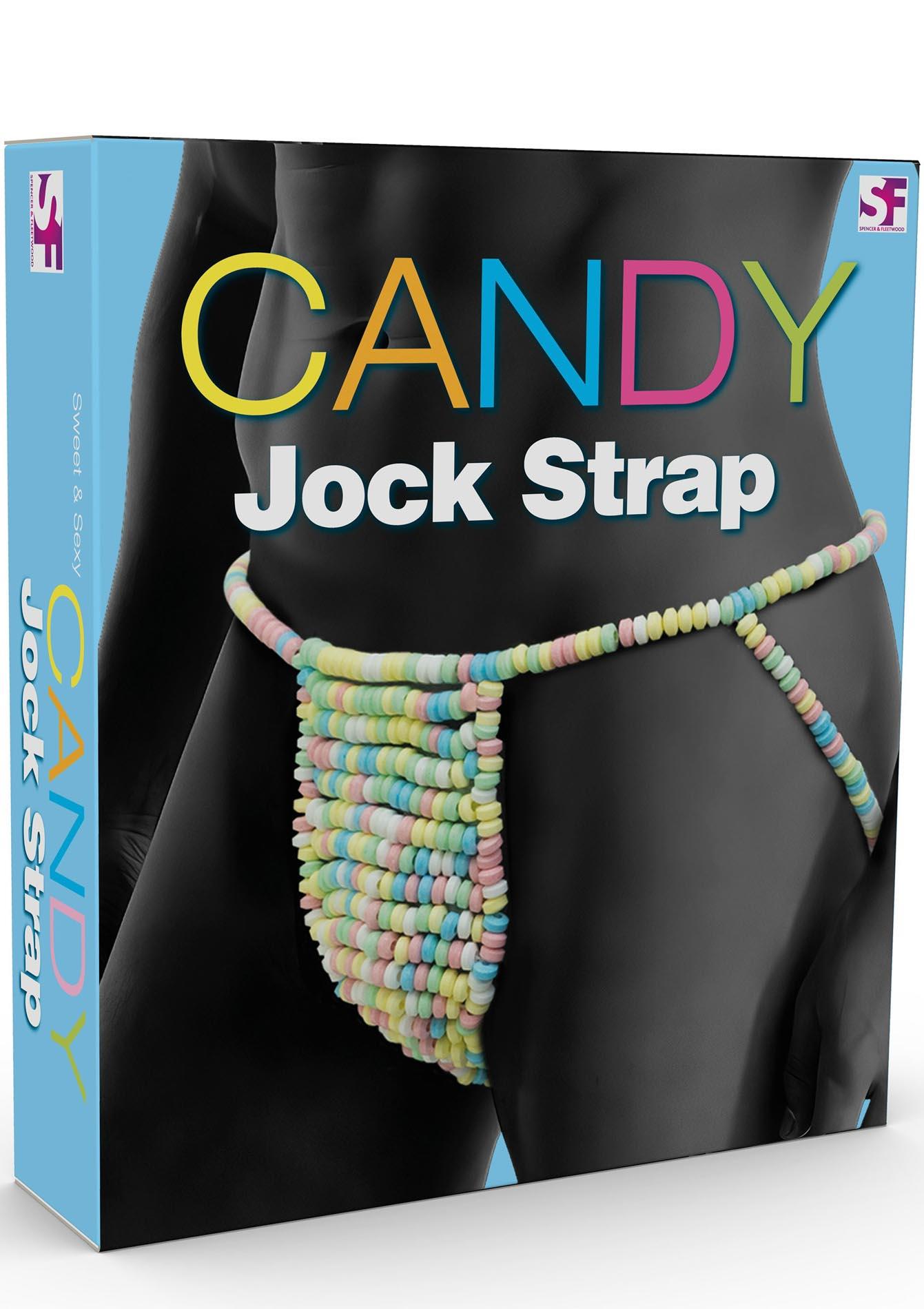 Candy Jock Strap valgomas jockstrap dirželis iš saldainių