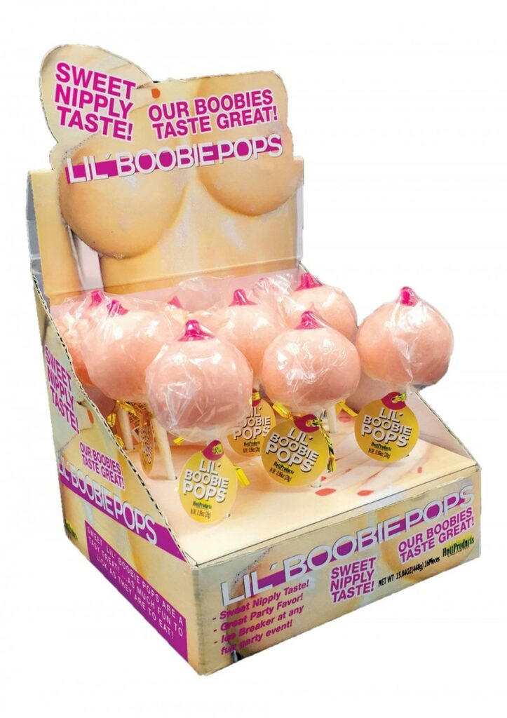 Boobie Pops ledinukas „krūtys“ (1 vnt.)