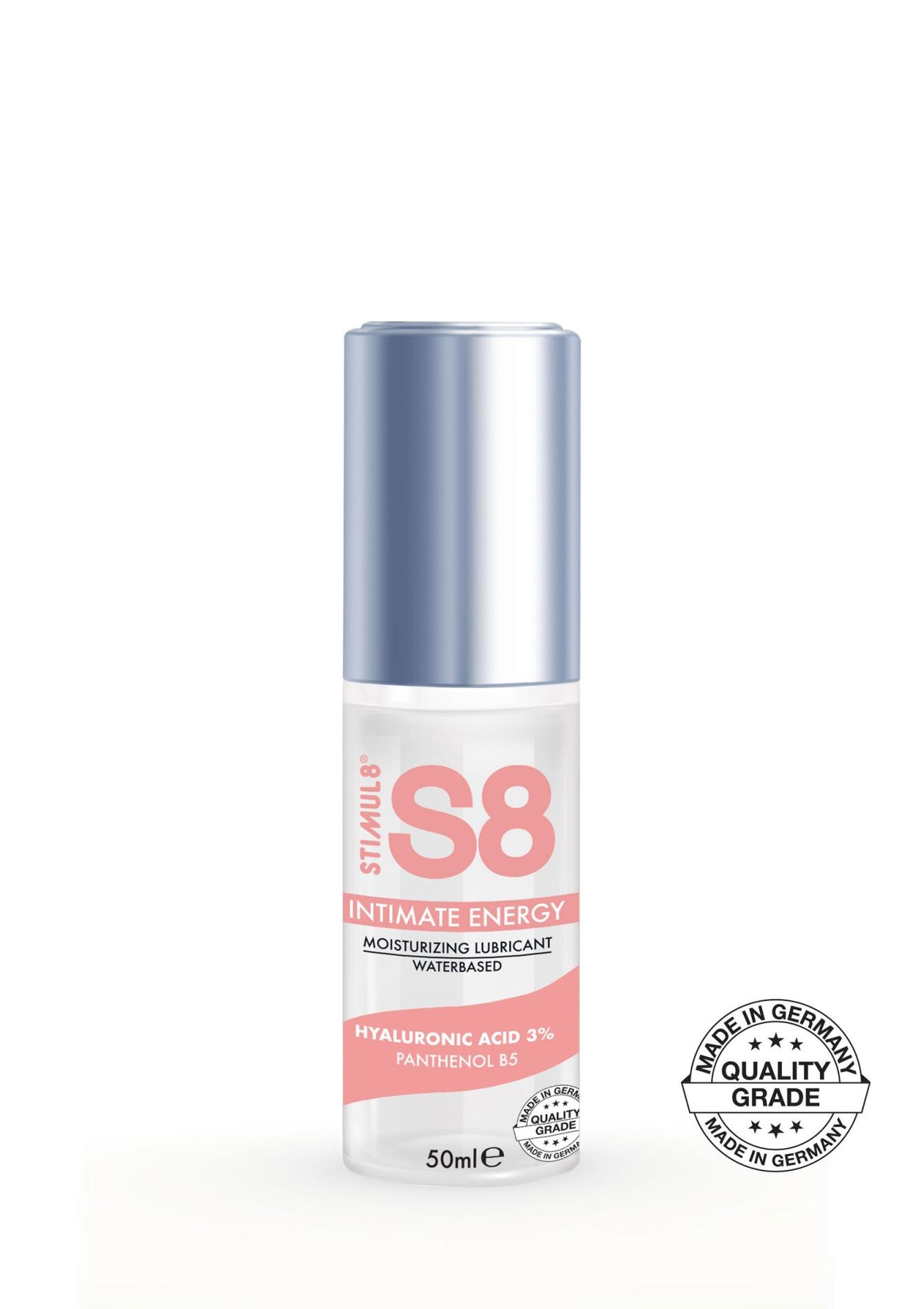 S8 Intim Energy energizuojantis vandens pagrindo lubrikantas 50 ml