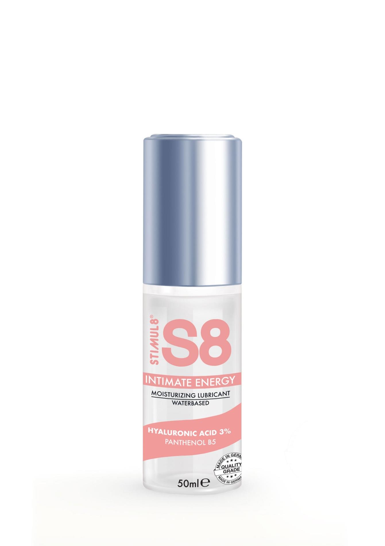 S8 Intim Energy energizuojantis vandens pagrindo lubrikantas 50 ml - Image 2