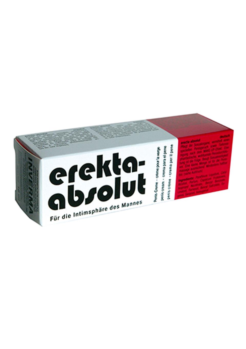 Erekta Absolut erekciją stiprinantis kremas 40 ml