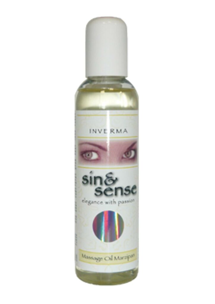 Sin & Sense masažo aliejus „Marzipan“ 150 ml