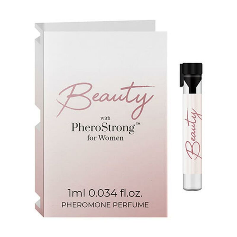 PheroStrong Beauty feromoniniai kvepalai moterims testeris 1 ml – feromoniniai kvepalai