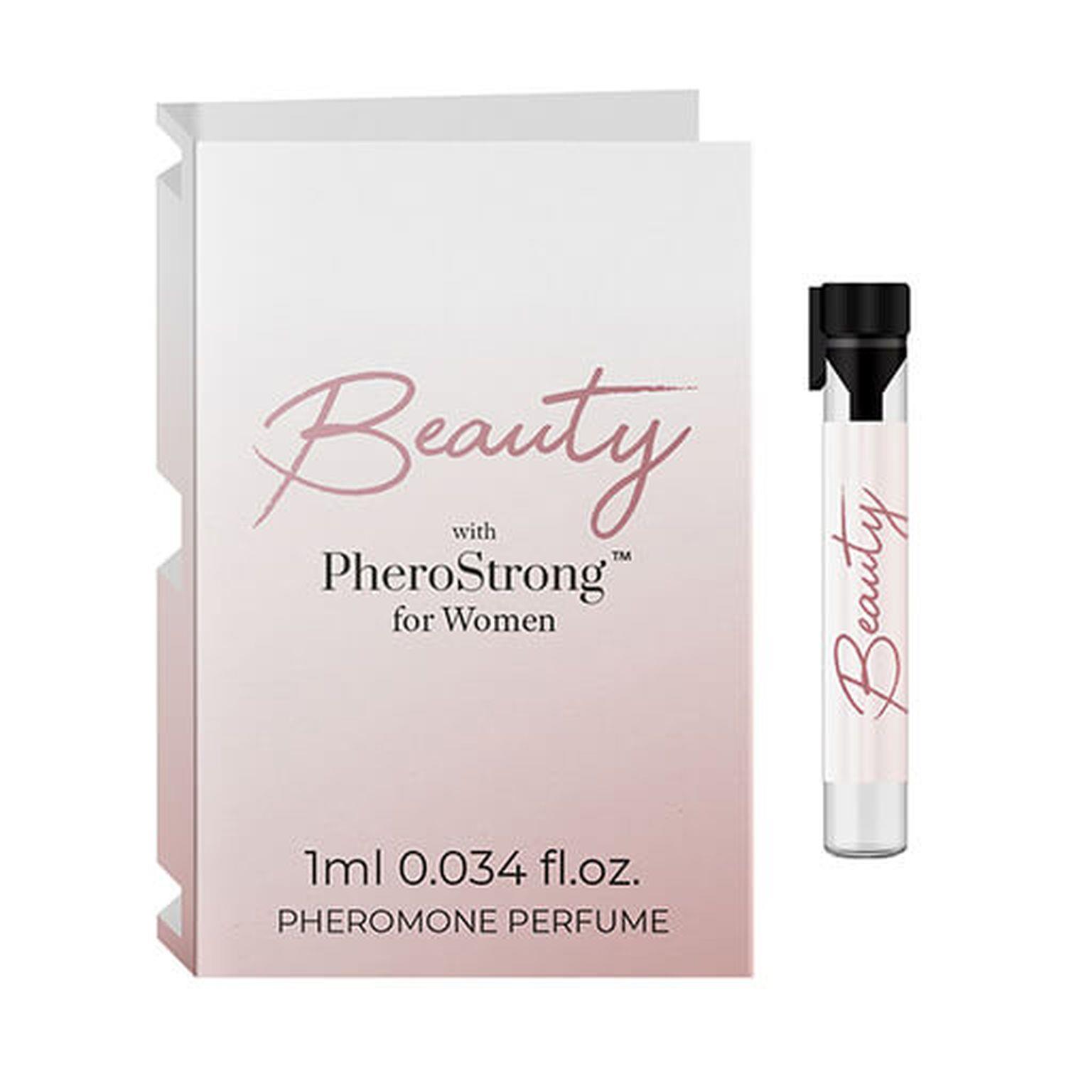 PheroStrong Beauty feromoniniai kvepalai moterims testeris 1 ml – feromoniniai kvepalai