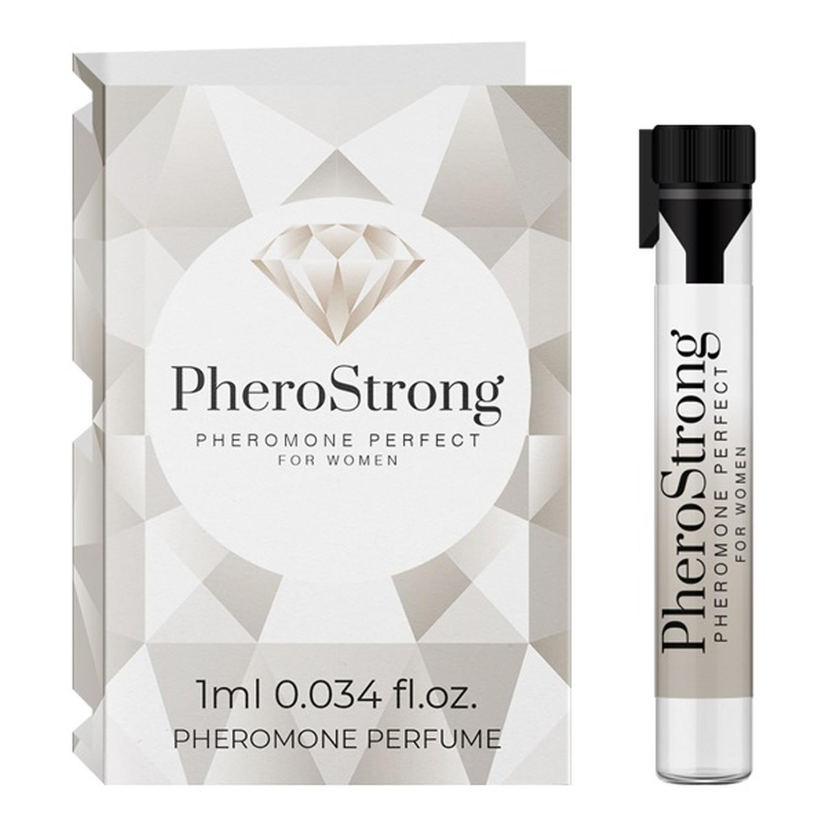 PheroStrong Perfect feromoniniai kvepalai moterims testeris 1 ml – feromoniniai kvepalai