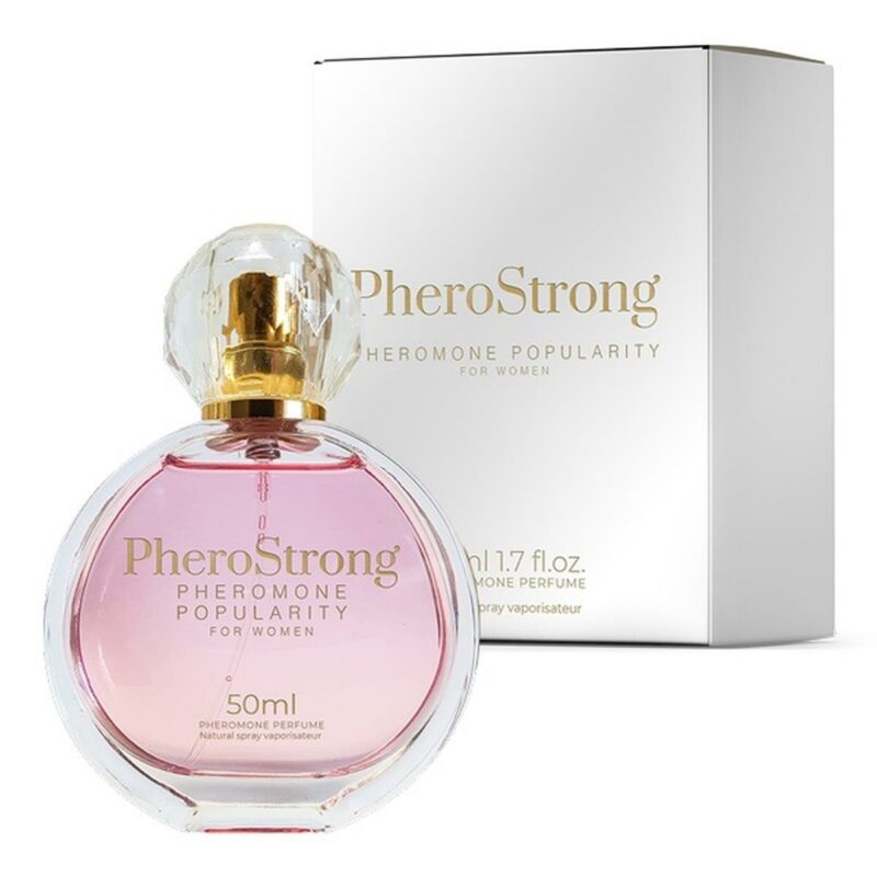 PheroStrong Popularity feromoniniai kvepalai moterims 50 ml – feromoniniai kvepalai