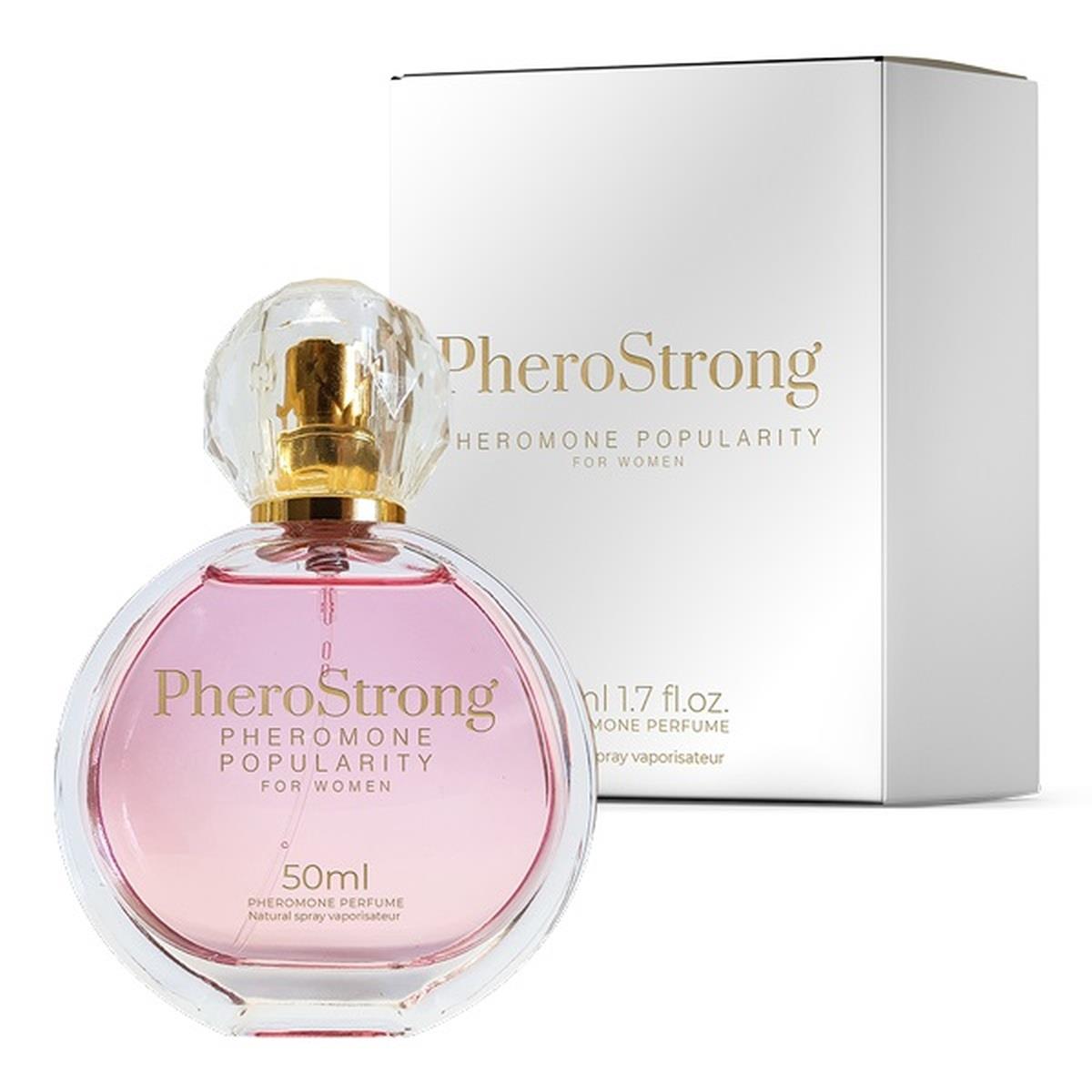 PheroStrong Popularity feromoniniai kvepalai moterims 50 ml – feromoniniai kvepalai