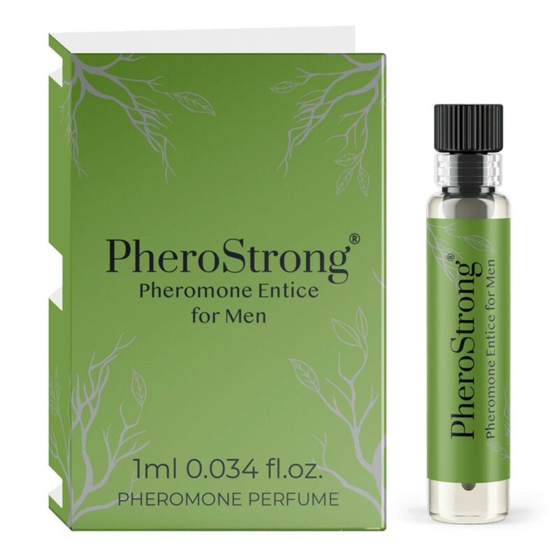 PheroStrong Entice feromoniniai kvepalai vyrams testeris 1 ml – feromoniniai kvepalai