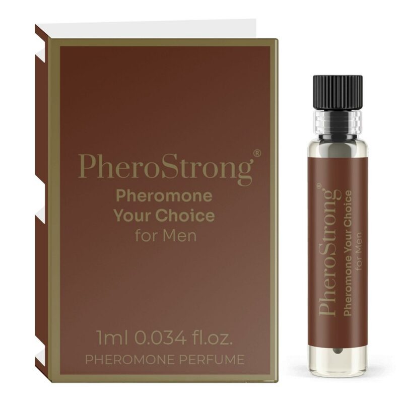 PheroStrong Your Choice feromoniniai kvepalai vyrams testeris 1 ml – feromoniniai kvepalai