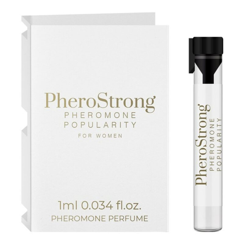 PheroStrong Popularity feromoniniai kvepalai moterims testeris 1 ml – feromoniniai kvepalai