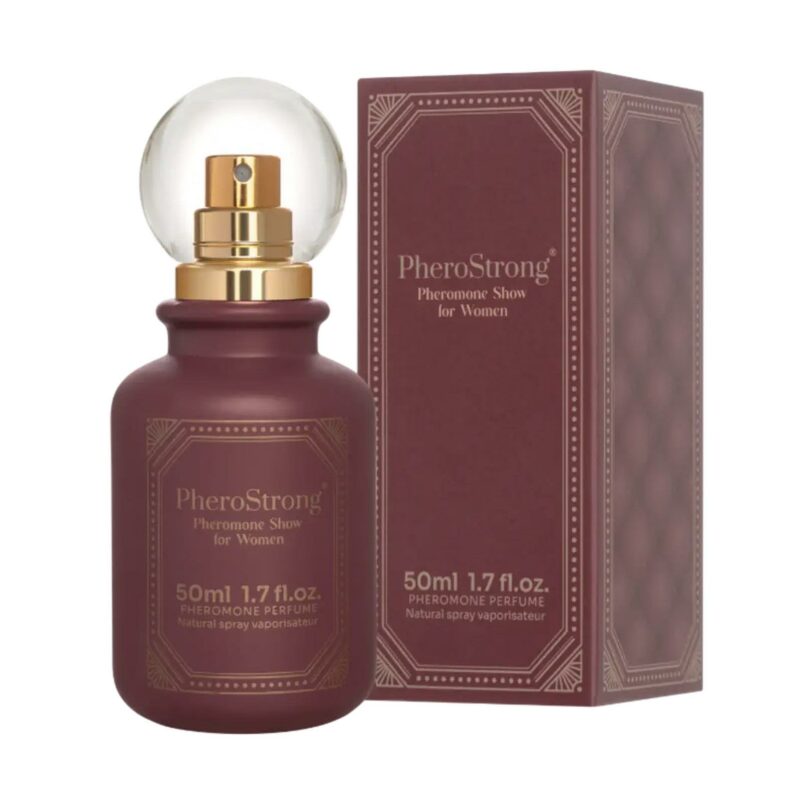 PheroStrong Show feromoniniai kvepalai moterims 50 ml – feromoniniai kvepalai