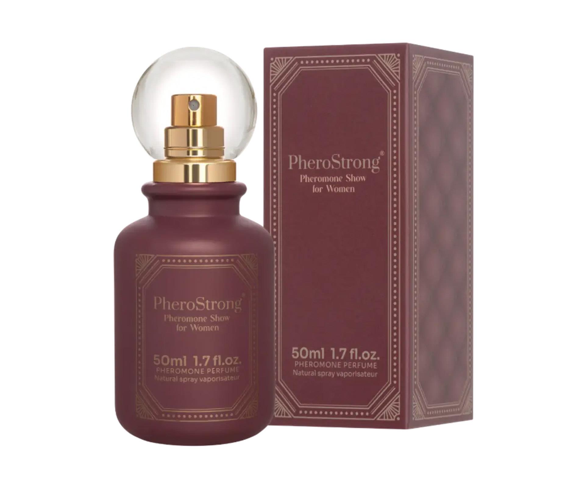 PheroStrong Show feromoniniai kvepalai moterims 50 ml – feromoniniai kvepalai