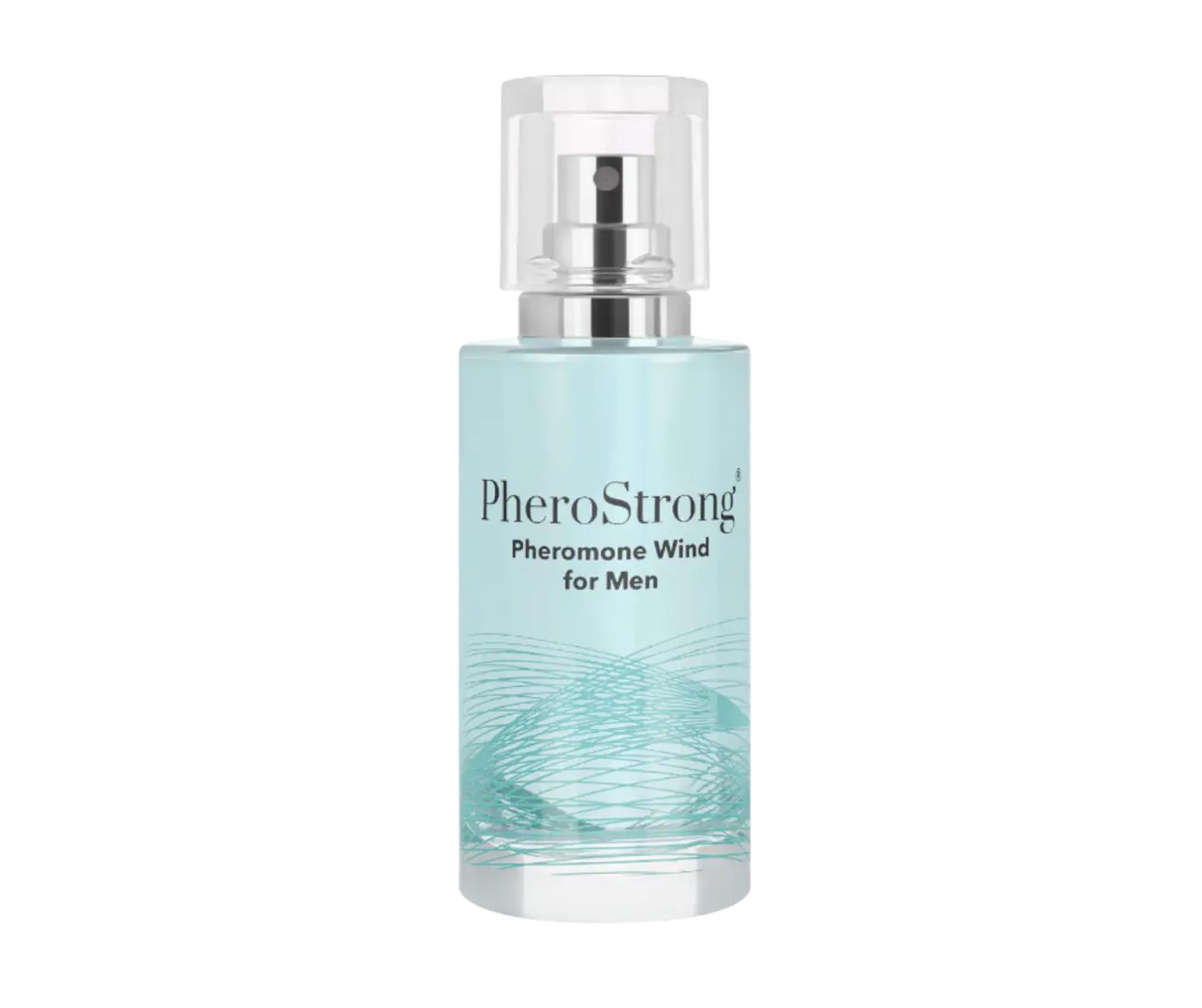 PheroStrong Pheromone Wind feromoniniai kvepalai vyrams 50 ml – feromoniniai kvepalai - Image 2