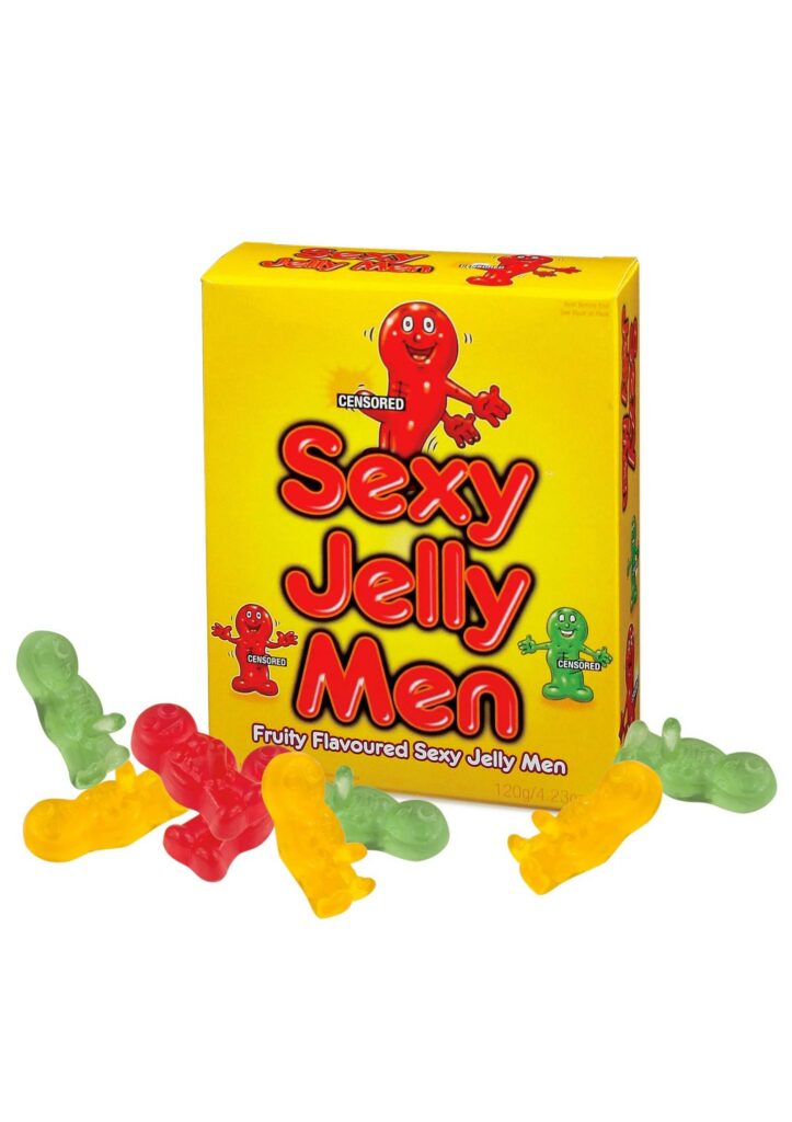 Sexy Jelly Men valgomos želė figūrėlės „seksualūs vyrai“