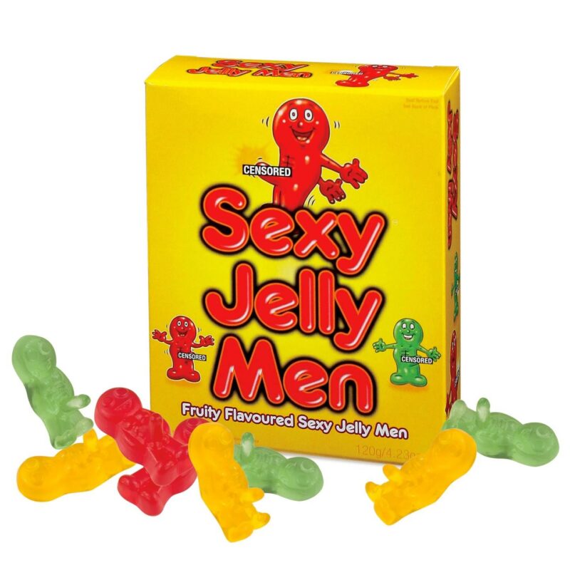Sexy Jelly Men valgomos želė figūrėlės „seksualūs vyrai“
