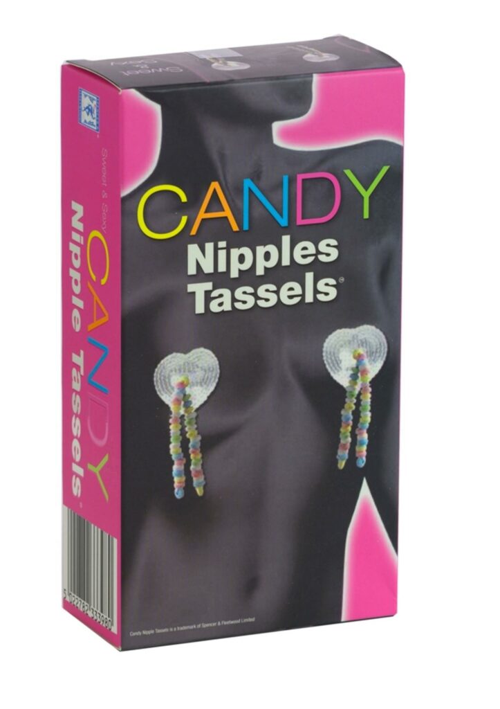 Candy Nipples Tassels valgomi spenelių papuošimai iš saldainių