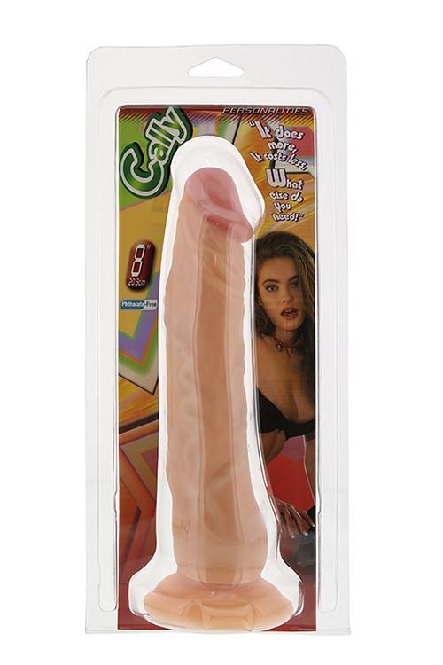 Realistiškas dildo „Cally“ 20 cm su prisisurbtuku