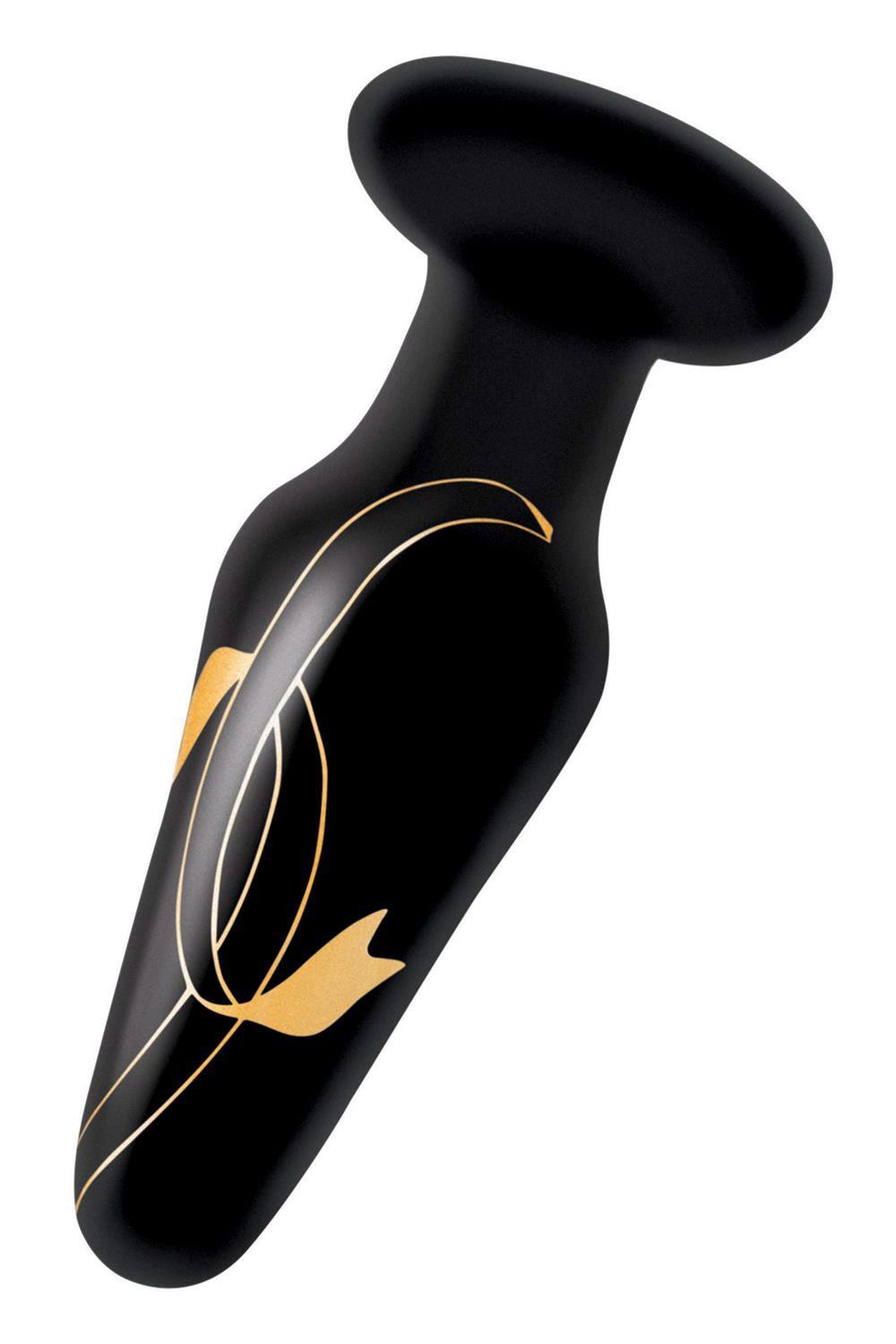 Secret Kisses stiklinis analinis kaištis 4" ilgio - Image 3