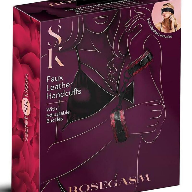 SECRET KISSES ROSEGASM BUCKLE CUFFS