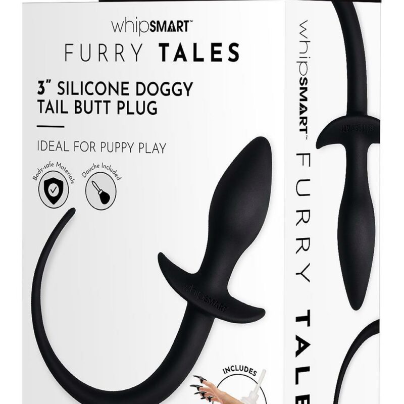 WHIPSMART 2.8 INCH PLAY TAILS SILICONE DOGGY TAIL