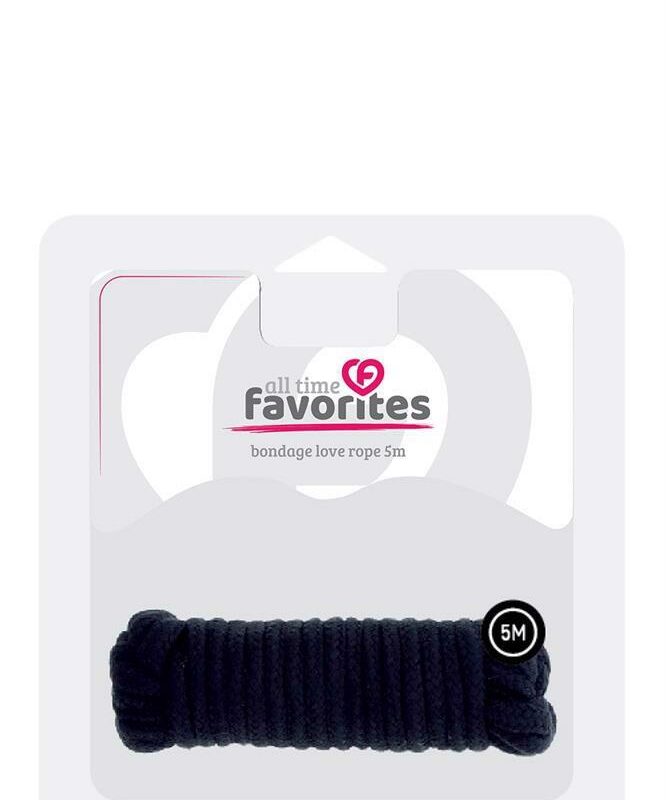 ALL TIME FAVORITES LOVE ROPE - 5M BLACK
