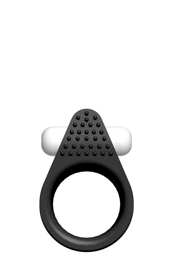 ALL TIME FAVORITES SILICONE STIMU-RING BLACK - Image 2