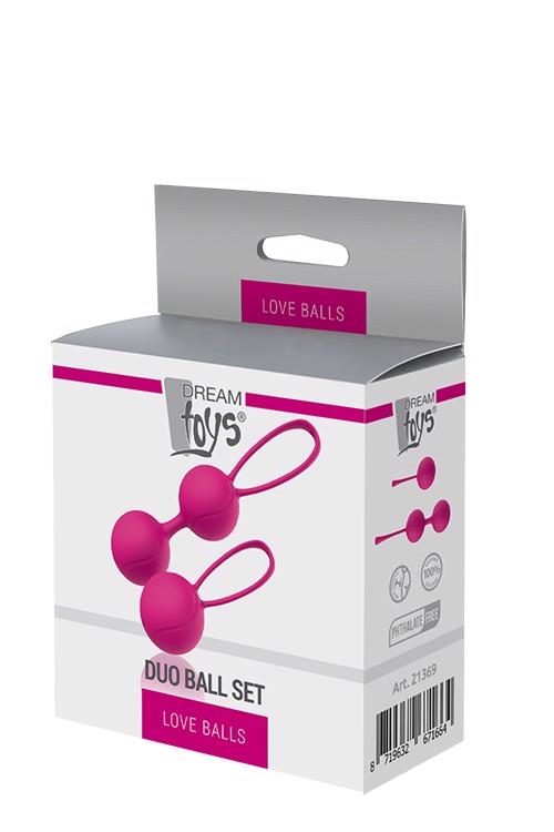 PLEASURE Duo Ball – makšties treniravimo kamuoliukai (rinkinys)