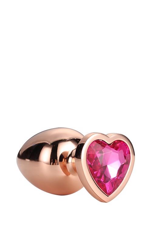 Gleaming Love Rose Gold Plug Small - Image 4