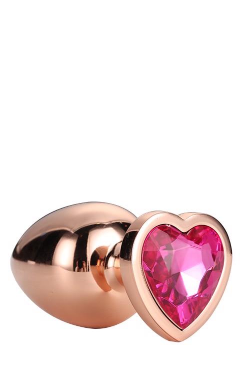 Gleaming Love Rose Gold Plug Large - Image 4