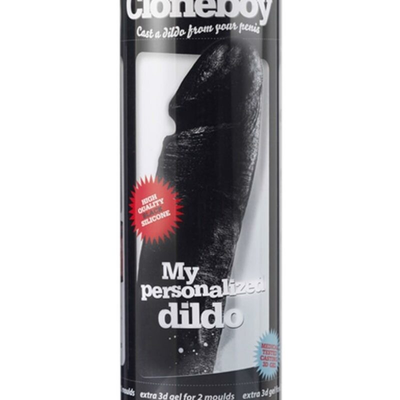 Cloneboy dildo klonavimo rinkinys, juodas