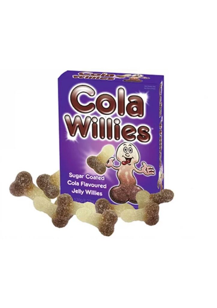 Cola Willies kolos skonio penio formos guminukai