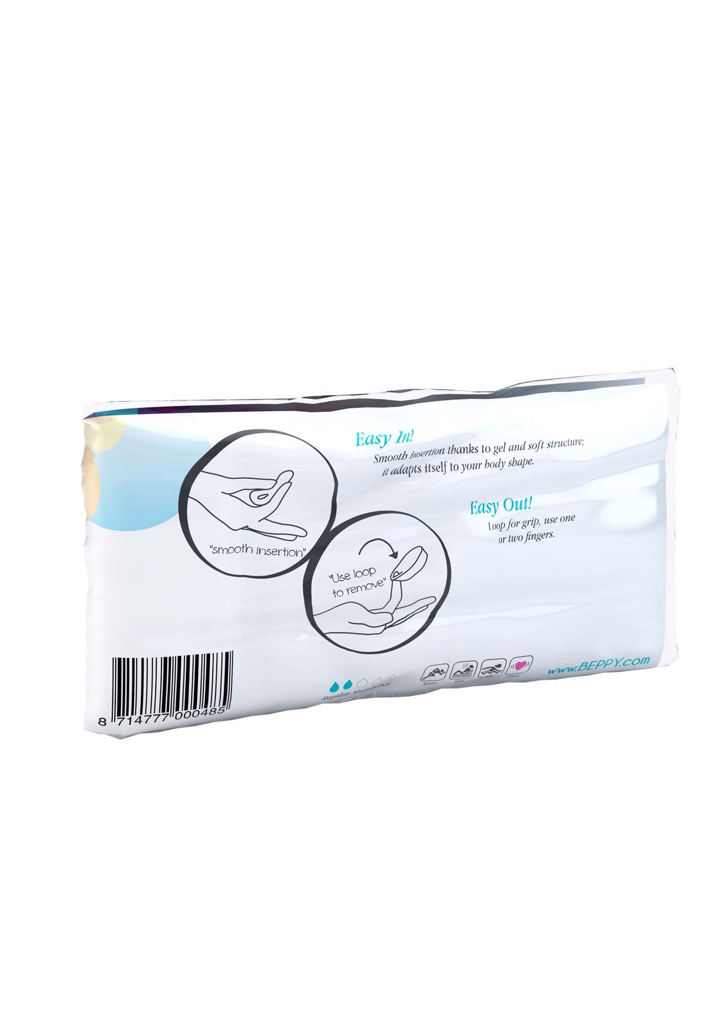 Beppy Soft + Comfort WET tamponai su lubrikantu, 4 vnt. - Image 3