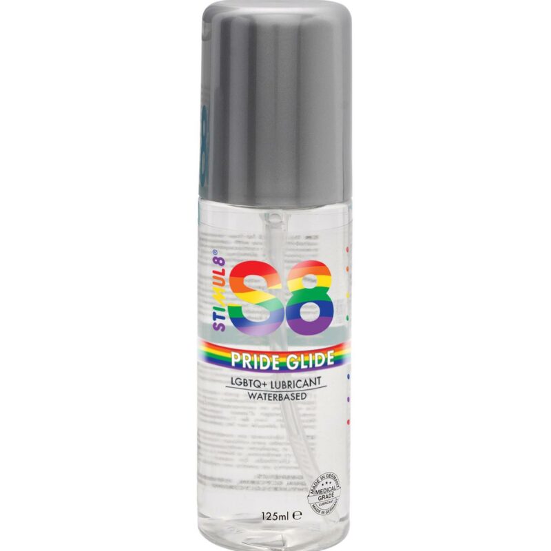 S8 Pride Glide vandens pagrindo lubrikantas 125 ml