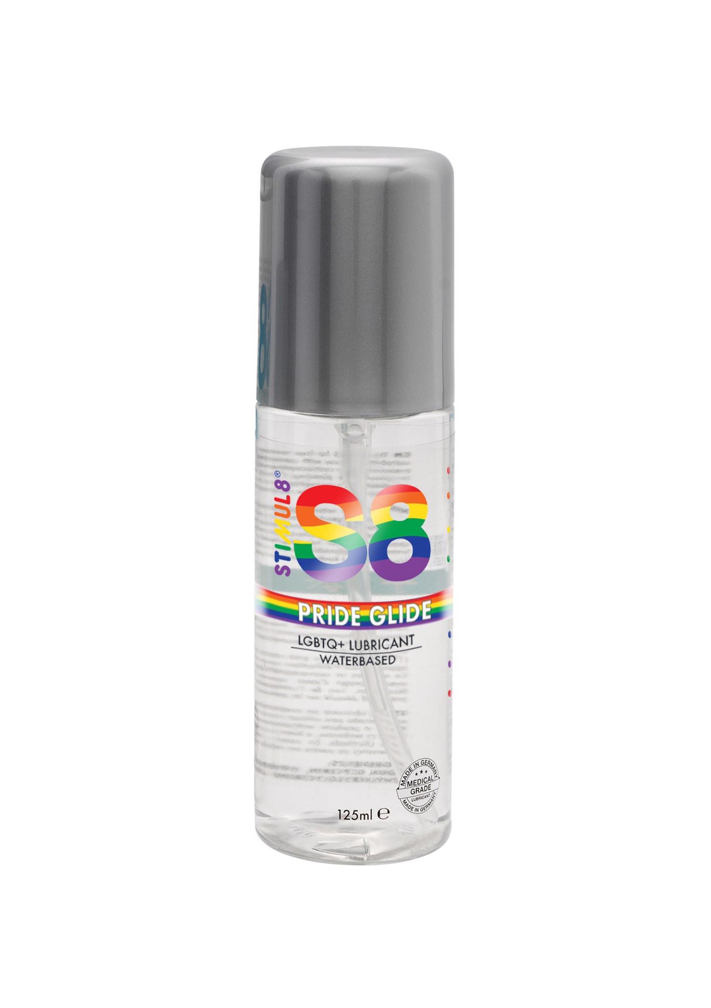 S8 Pride Glide vandens pagrindo lubrikantas 125 ml