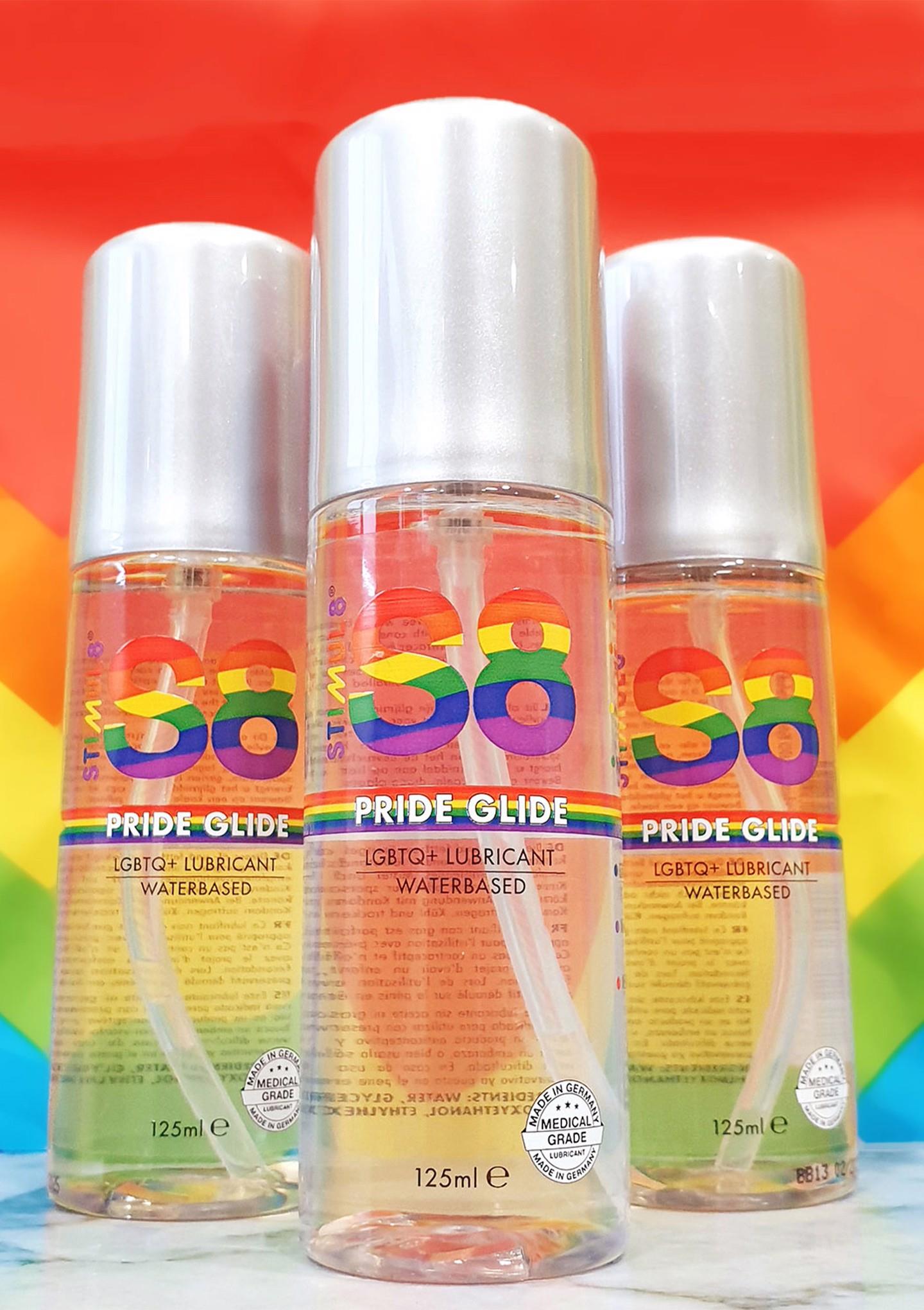 S8 Pride Glide vandens pagrindo lubrikantas 125 ml - Image 3