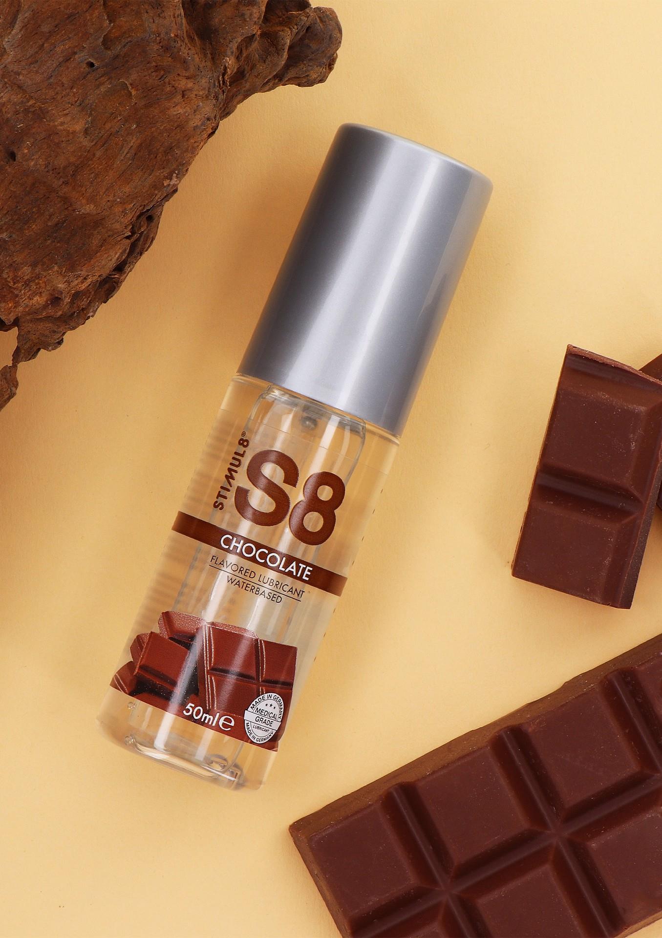 S8 WB Flavored Lube 50ml Chocolate - Image 3