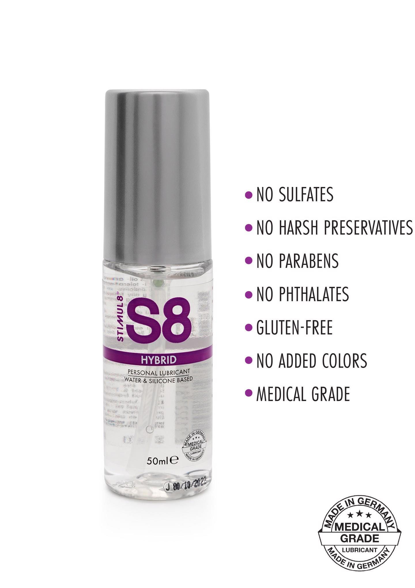S8 Hybrid hibridinis lubrikantas 50 ml Natural - Image 2