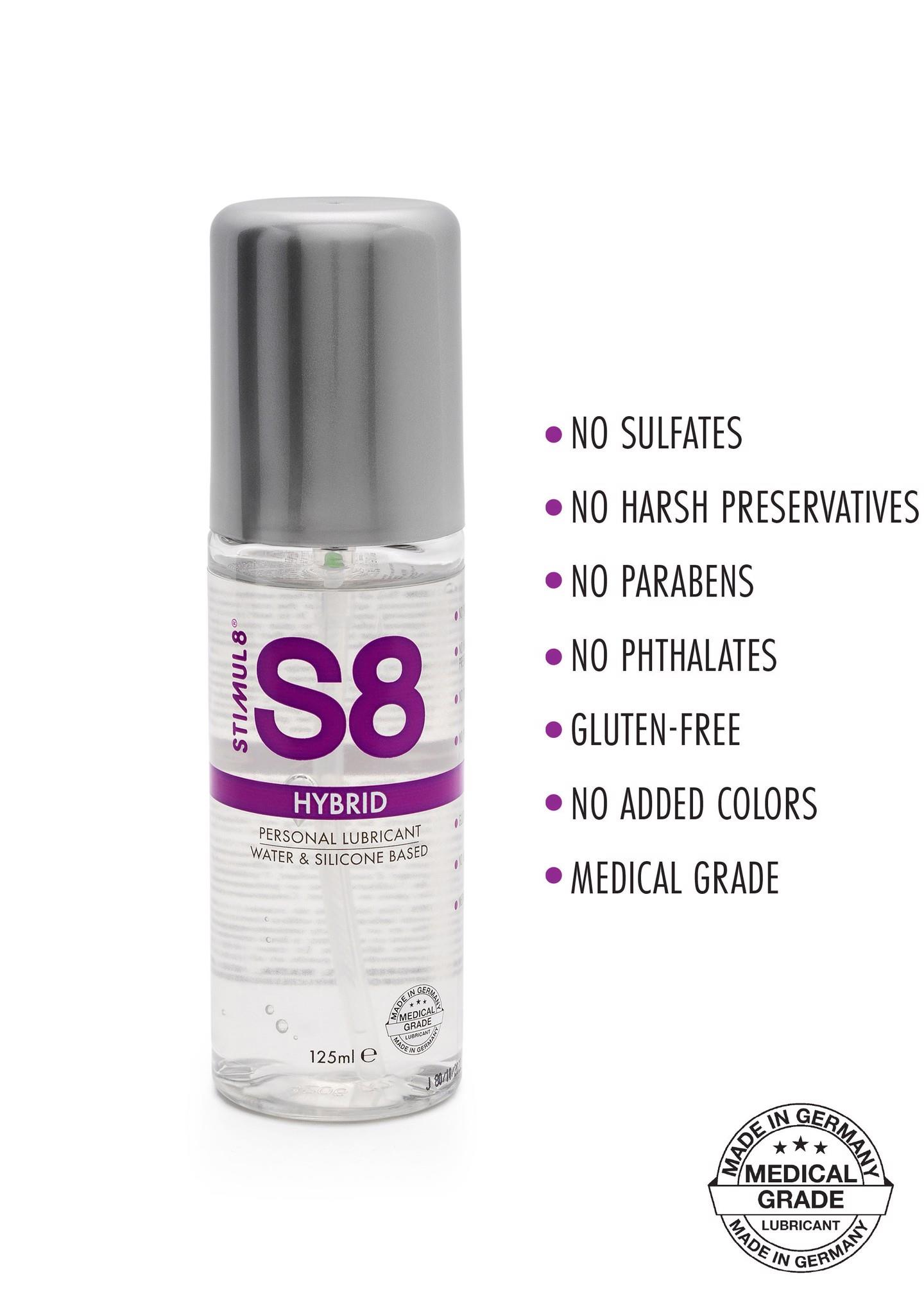 S8 Hybrid hibridinis lubrikantas 125 ml Natural - Image 2