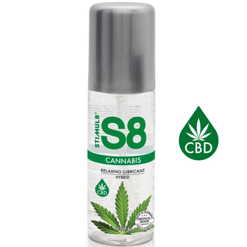 S8 Hybrid Cannabis hibridinis lubrikantas 125 ml Cannabis